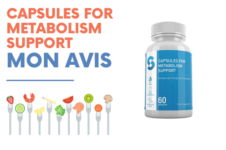 Mon avis sur Capsules for Metabolism Support