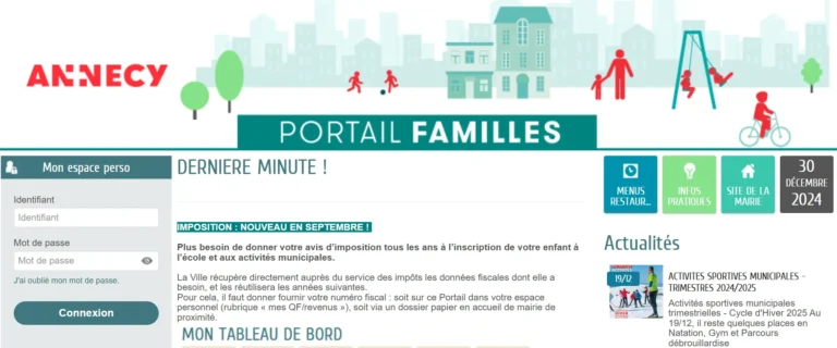 portail famille annecy