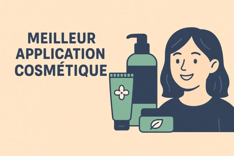 meilleur application cosmétique