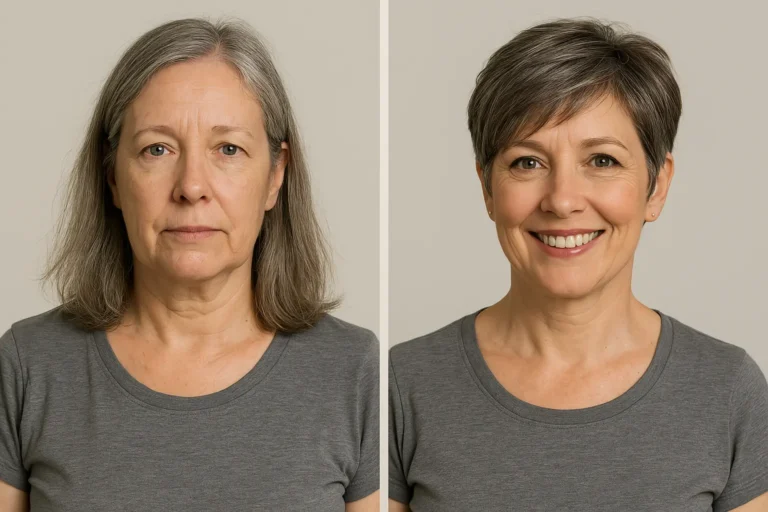 relooking coiffure femme 50 ans