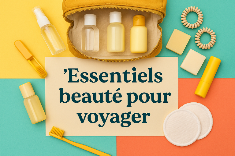 essentiels beaute pour voyager produits mini format