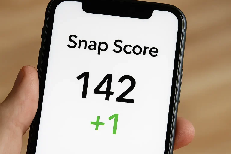 score snap qui augmente de 1 point