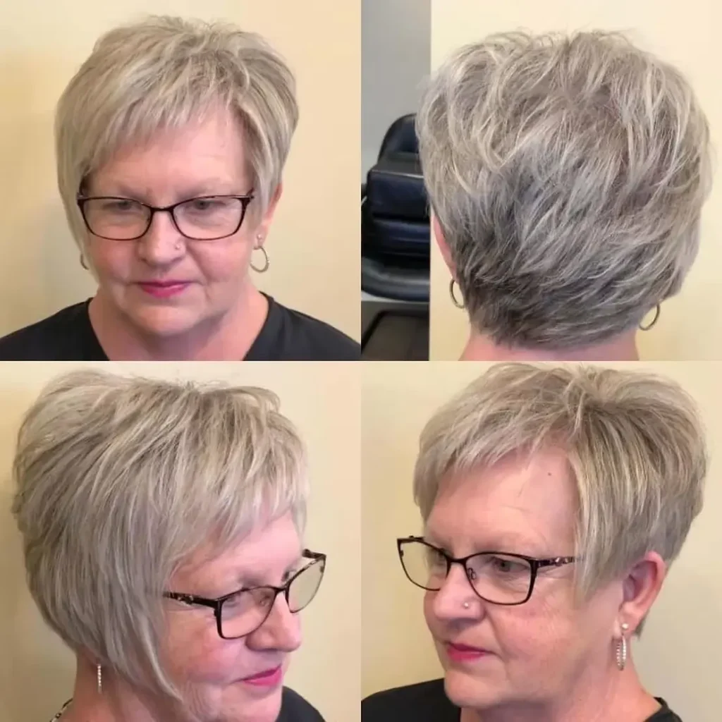 Un pixie bob avec lunettes