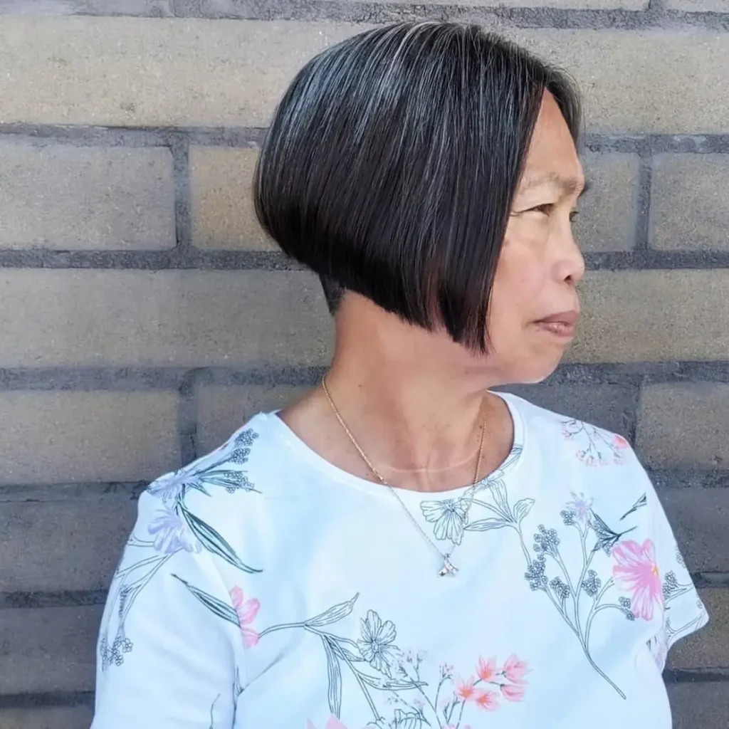Une coupe trapèze undercut