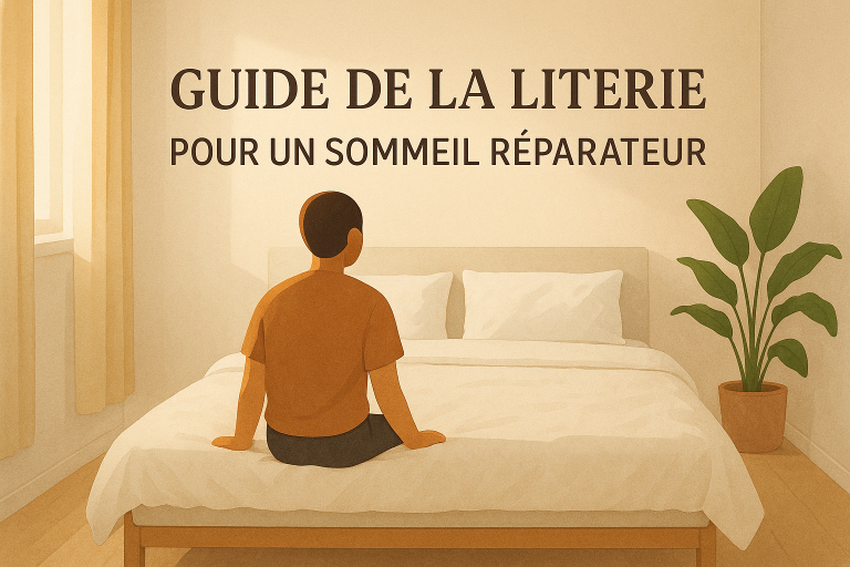 literie sommeil réparateur lit matelas sommier chambre