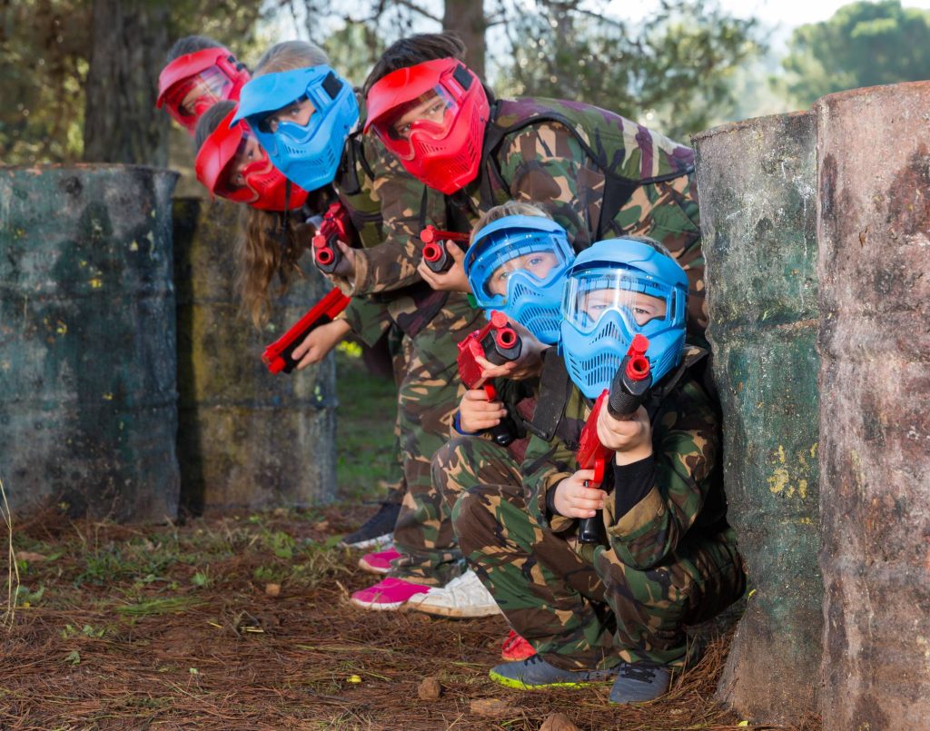 fumigènes paintball, activités familles