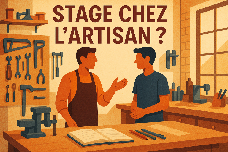 stage chez l'artisan atelier outil carnet discussion