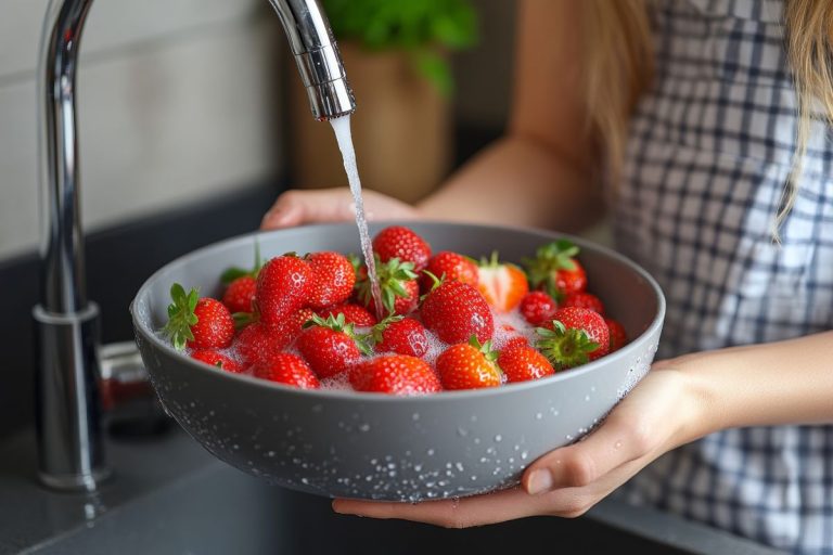 éliminer 90 % des pesticides sur vos fruits et légumes