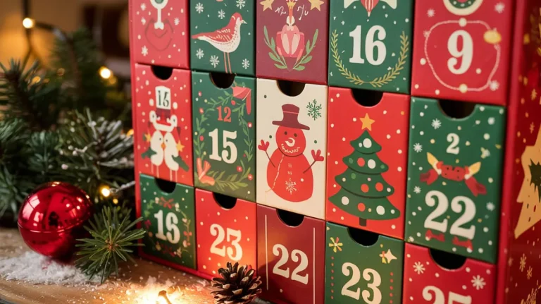 calendrier avent à personnaliser