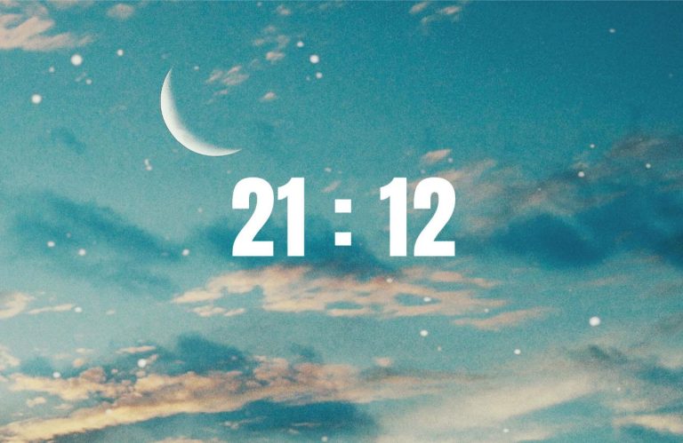 Que signifie l’heure inversée 21h12