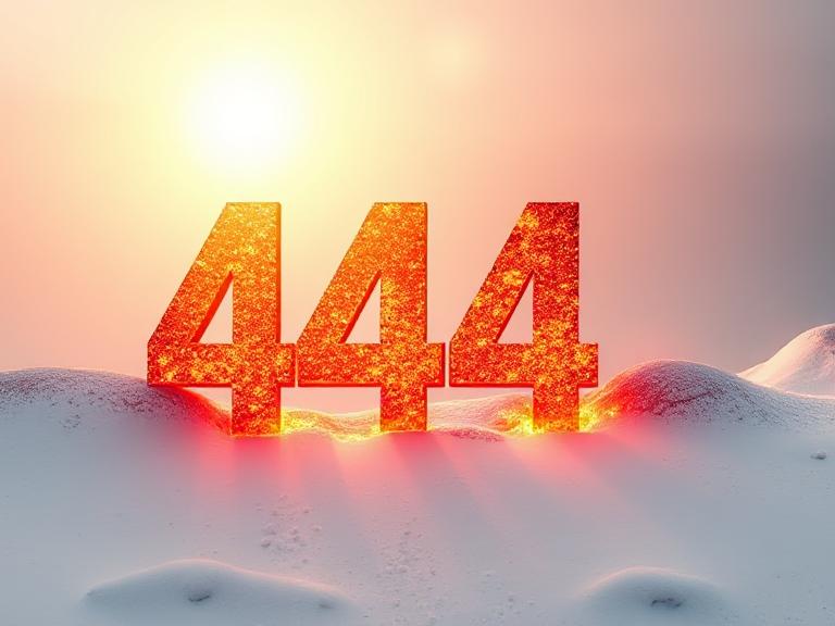 Que symbolise le chiffre 4 répété trois fois