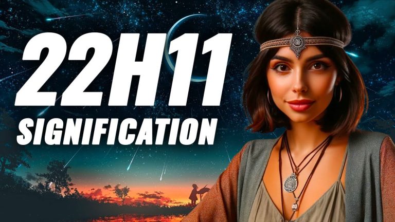 Quel message les anges essaient ils de transmettre à travers 22h11