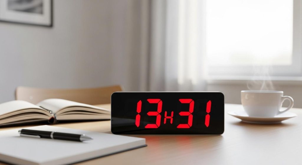 Quelle interprétation donner à 13h31 sur le plan amoureux
