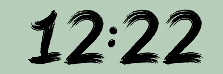 heure miroir 12h22