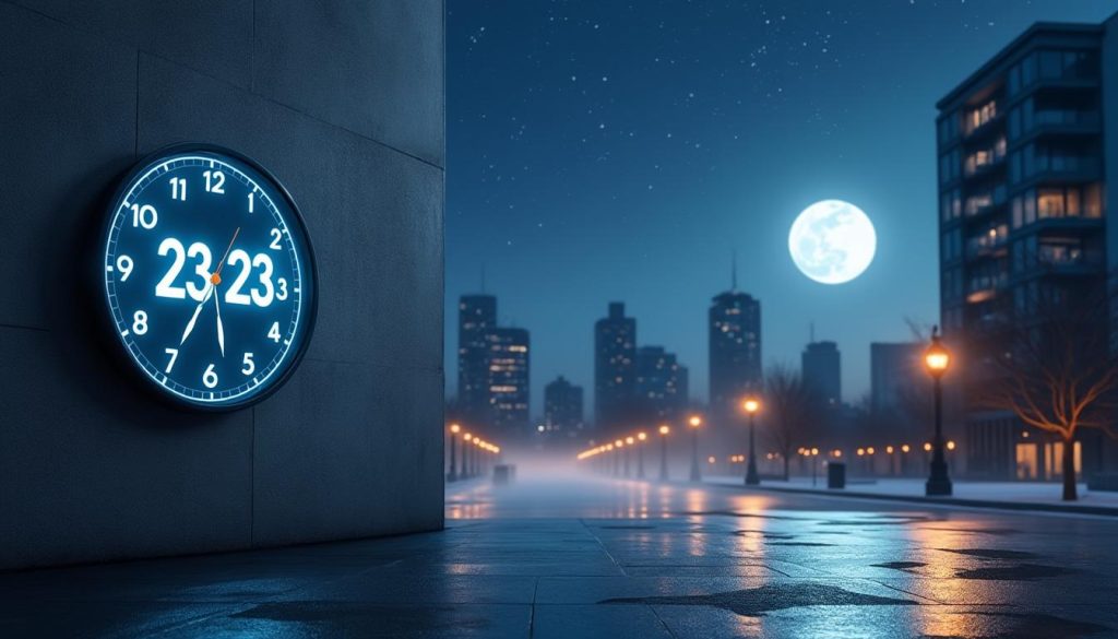 Est ce que 23h23 a une signification particulière liée au travail