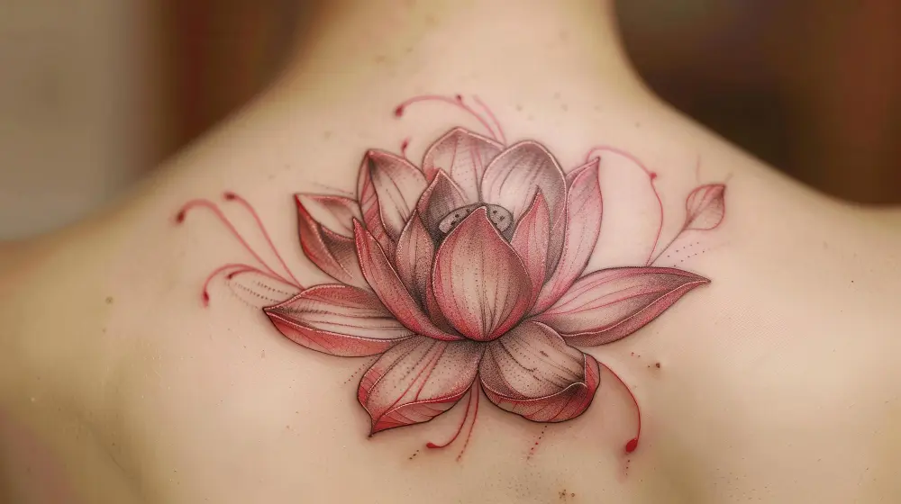 Quelle est la différence entre fleur de lotus ouverte et fermée en tatouage