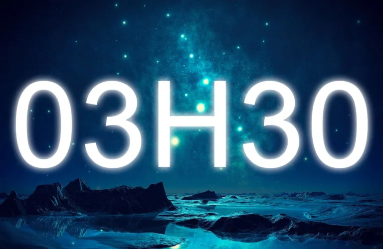 Quelle est la signification de 03h30