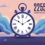 Quelle est la signification de 22h55