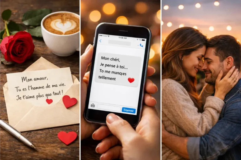 messages d’amour pour un homme