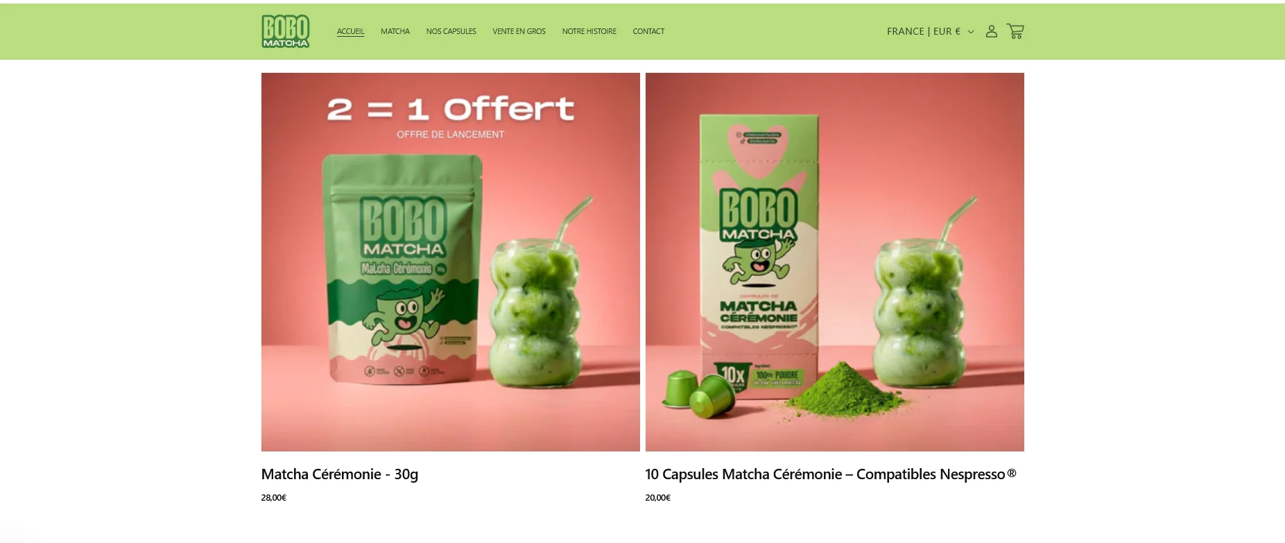 Bobo Matcha avis, notre analyse honnête des capsules qui intriguent