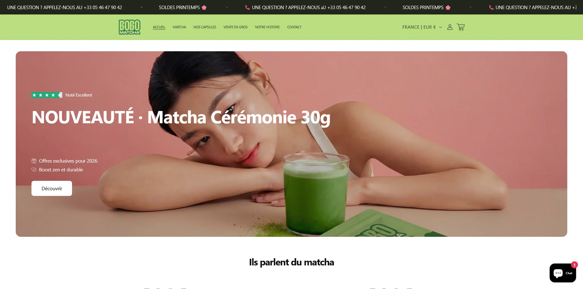 Bobo Matcha avis, notre analyse honnête des capsules qui intriguent