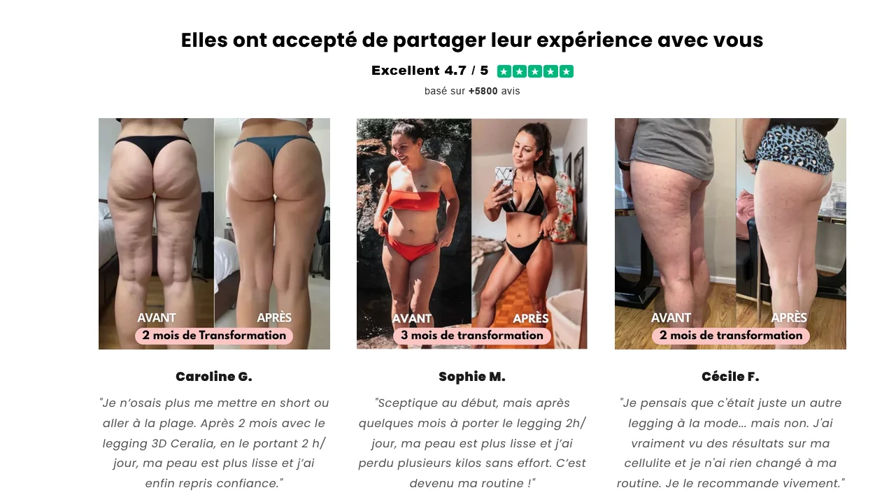 Ceralia avis, notre analyse honnête du legging sculptant qui divise