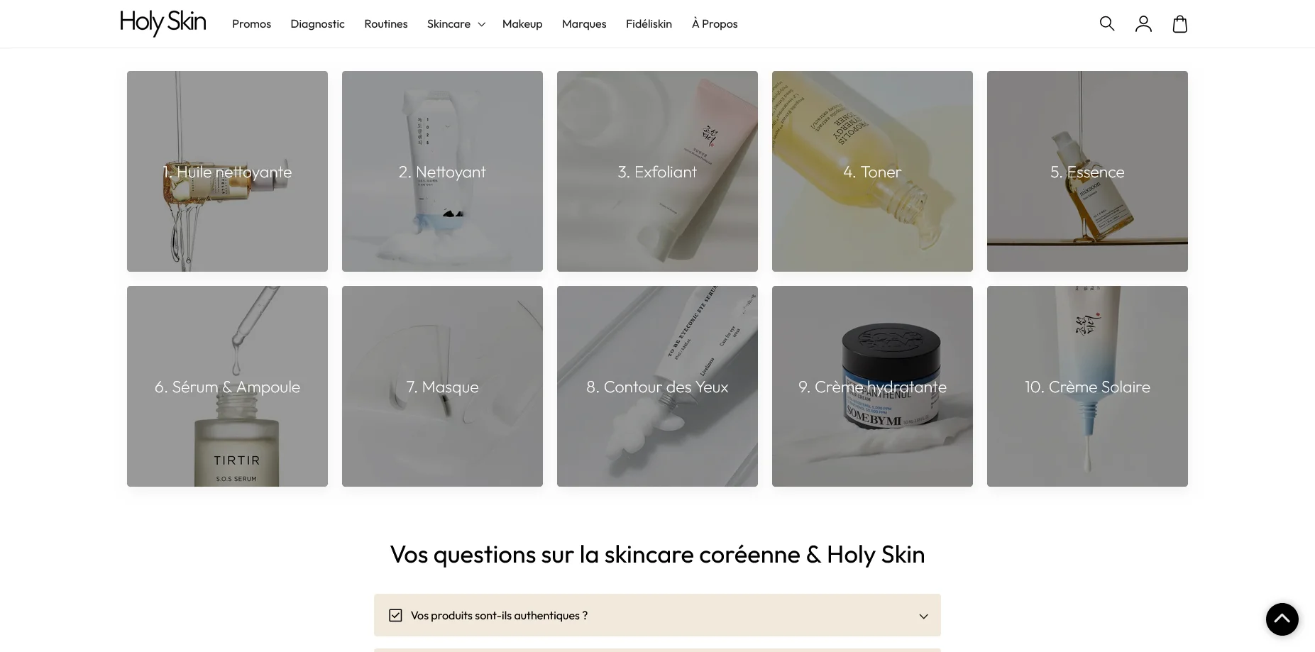 Holy Skin, notre avis honnête sur cette boutique de skincare coréenne