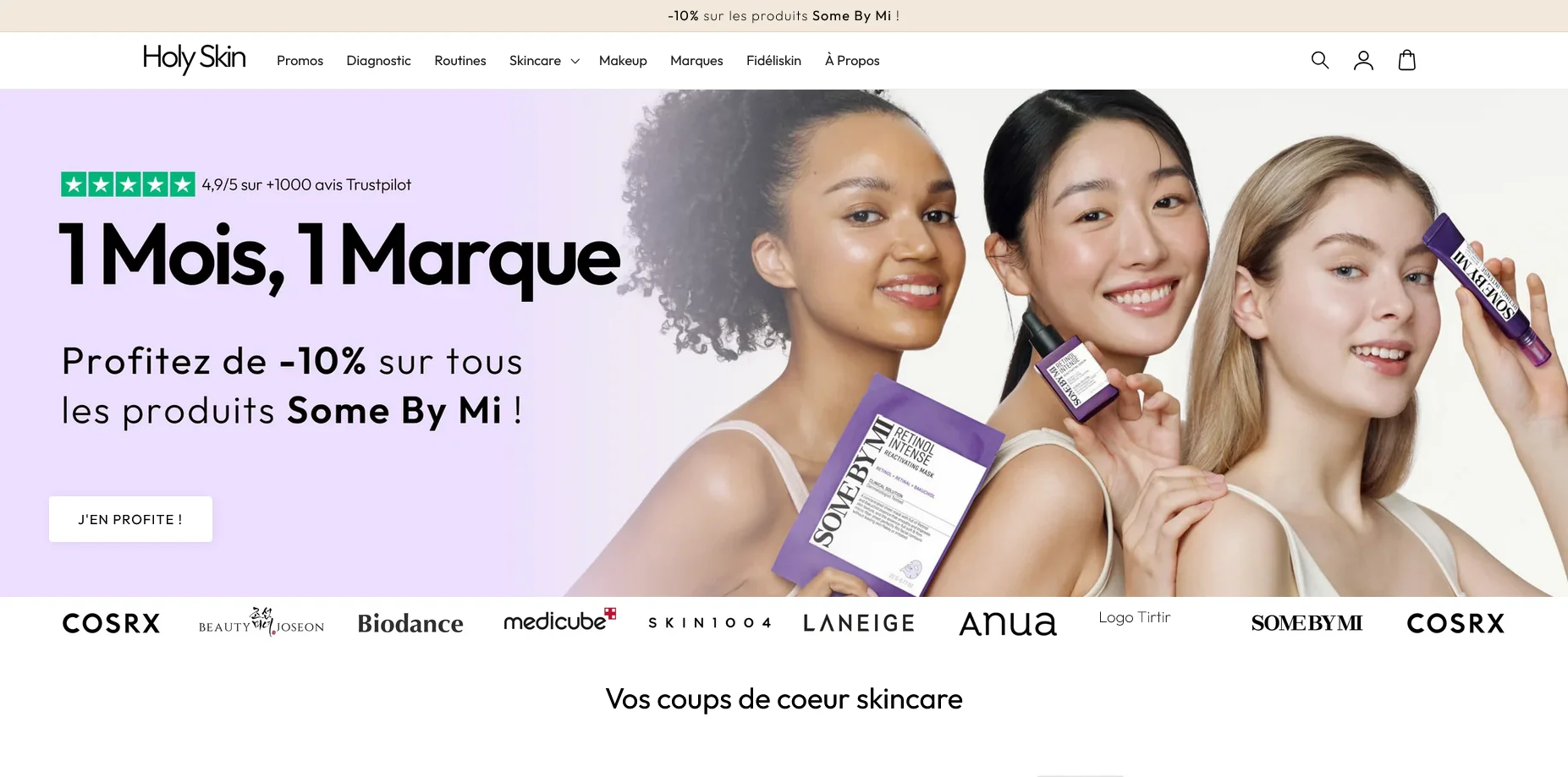 Holy Skin, notre avis honnête sur cette boutique de skincare coréenne
