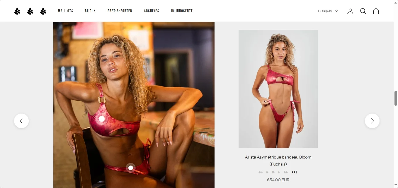 Belles des Pins avis sur la qualité des maillots et des coupes