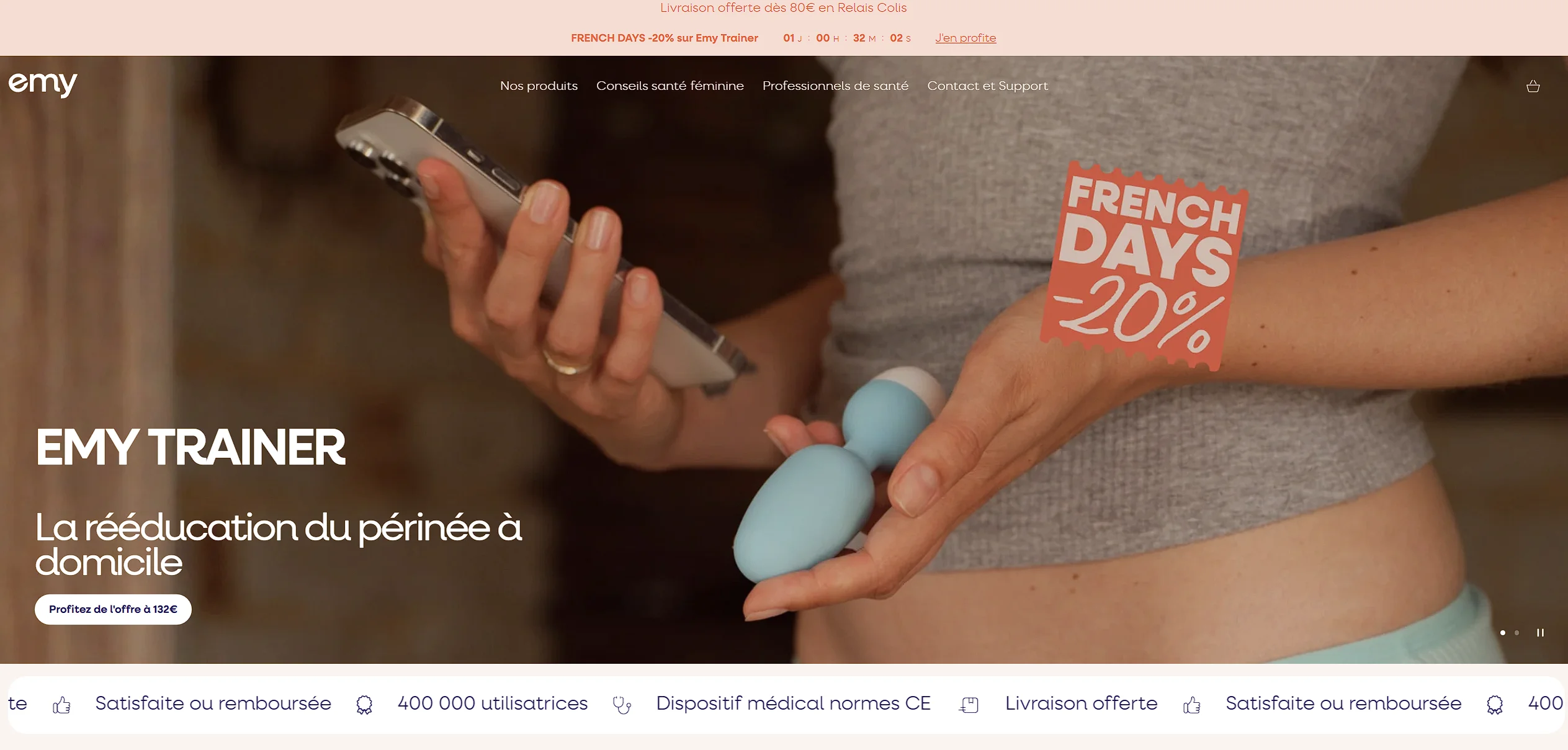 Emy Fizimed avis complet sur la sonde périnéale connectée