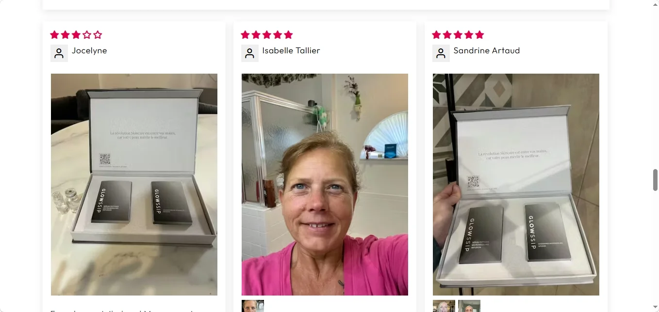 Glowssip avis sur le dispositif de micro infusion à domicile