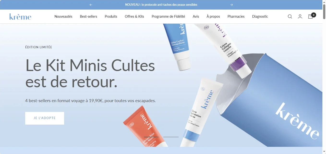 Krème avis complet sur la marque et ses soins