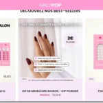 Nailypop avis sur les kits gel pads et dip powder