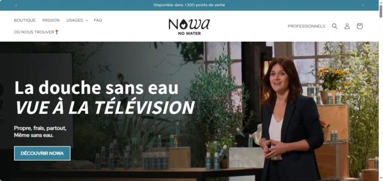 Nowa no water avis complet sur le gel douche sans rinçage