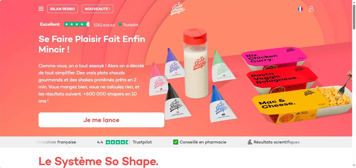 So Shape avis complet sur la méthode, les ingrédients et les retours clients