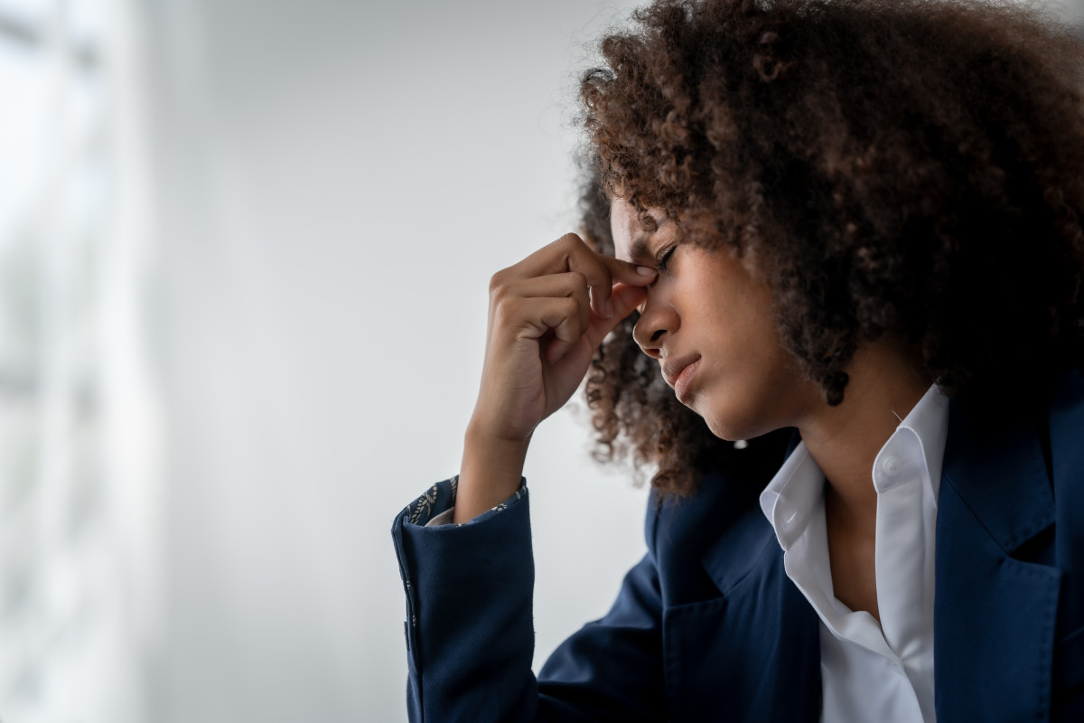 african american business woman worker stressed at 2026 03 19 10 39 33 utc