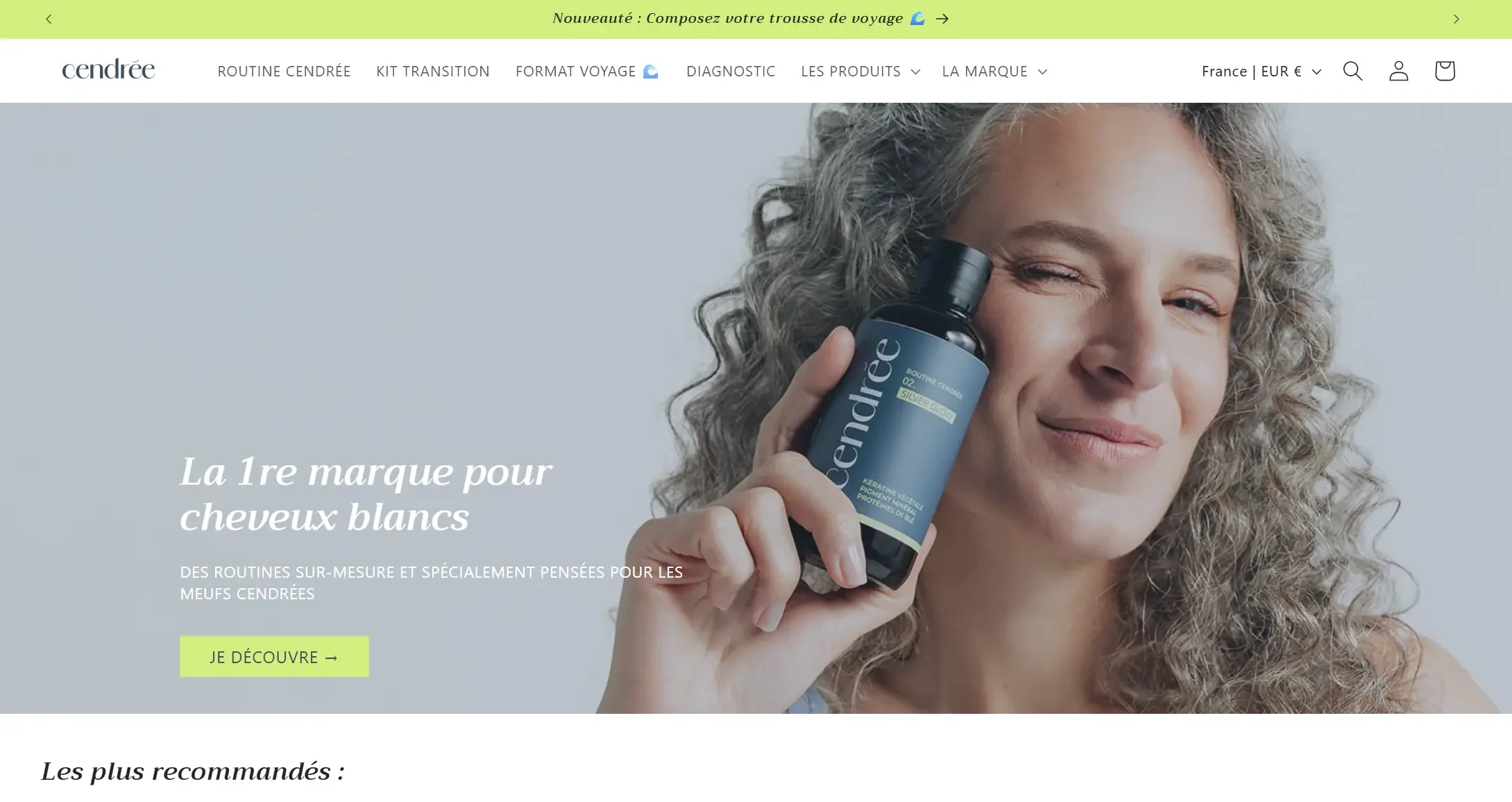 Avis complet sur Cendrée Haircare