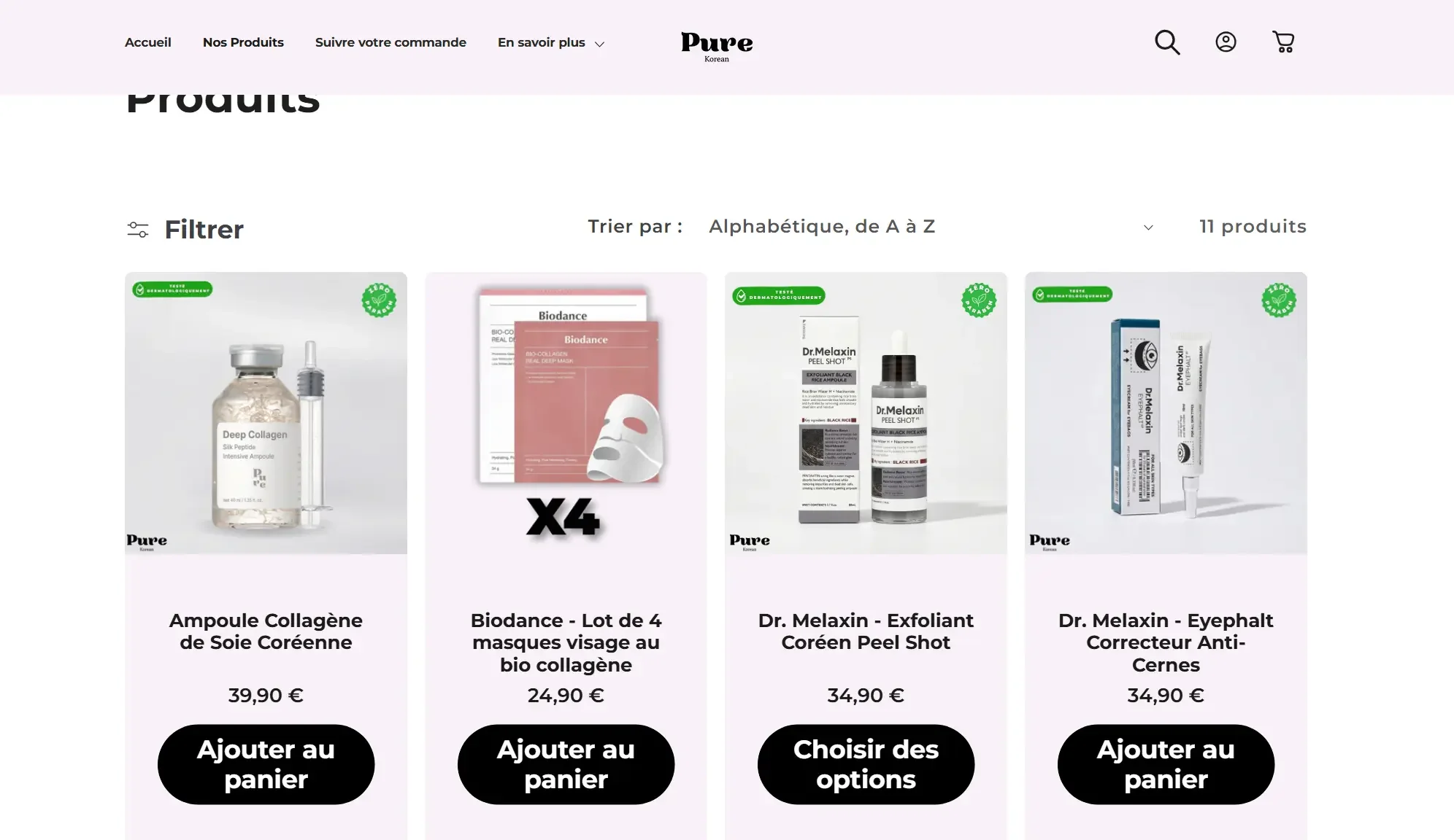 Avis sur l exfoliant Pure Korean et analyse complète