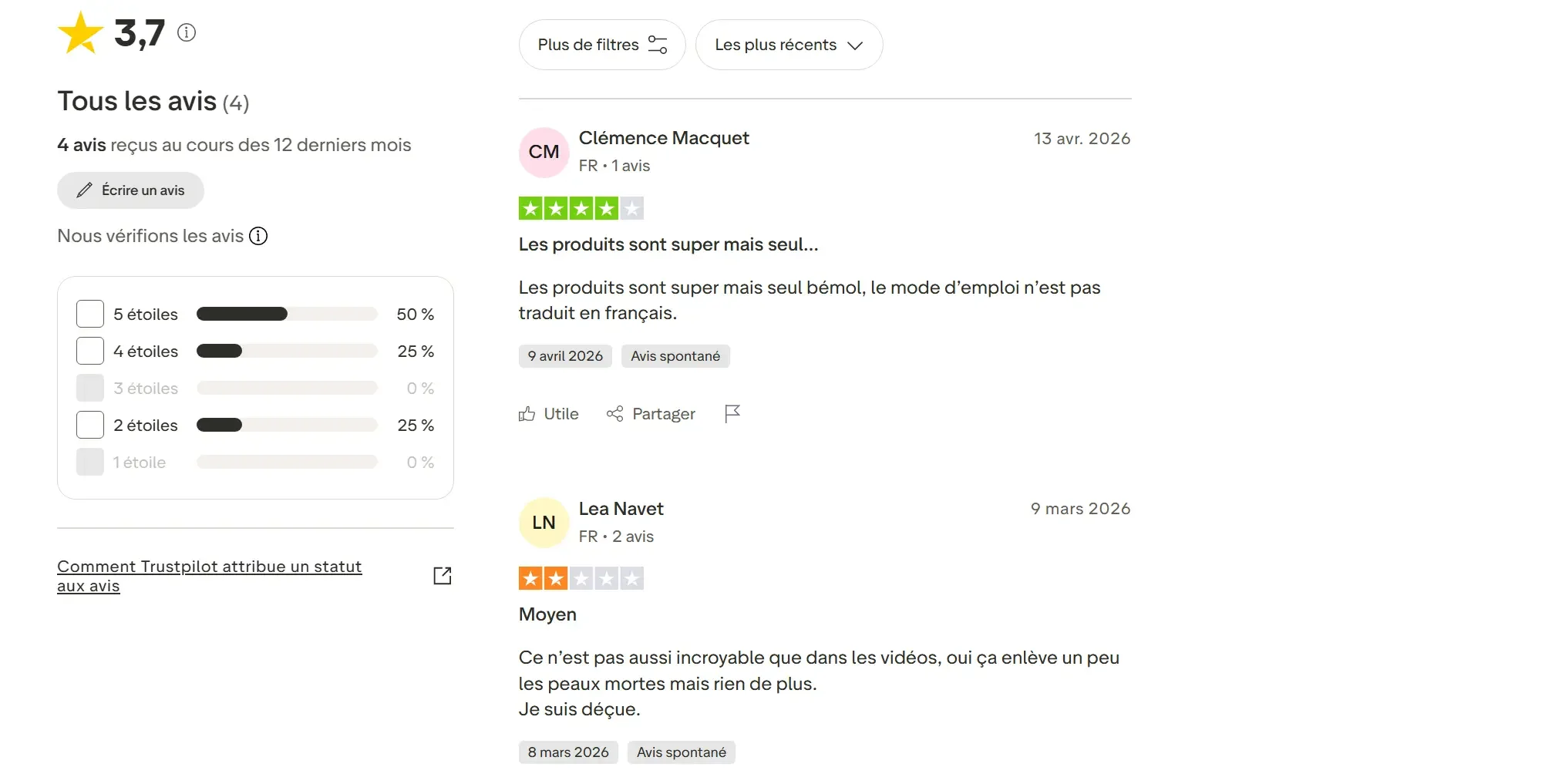 Avis sur l exfoliant Pure Korean et analyse complète