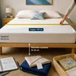 Mesure d’un lit 140x190 cm pour choisir la taille adaptée de housse de couette